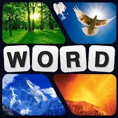Взлом Puzzle: 4 pics 1 word offline  [МОД Unlocked] - полная версия apk на Андроид