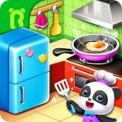 Взломанная My Baby Panda Chef  [МОД Меню] - стабильная версия apk на Андроид
