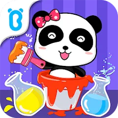 Взлом Baby Panda's Color Mixing  [МОД Бесконечные монеты] - последняя версия apk на Андроид