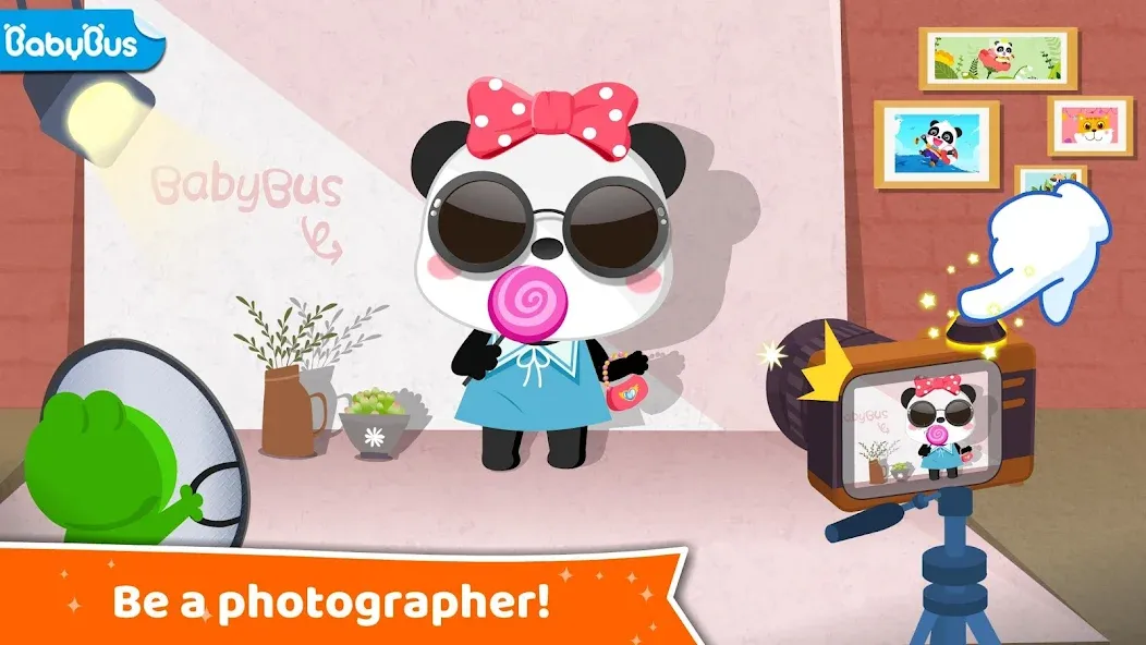 Baby Panda's Dream Job  [МОД Много монет] Screenshot 1