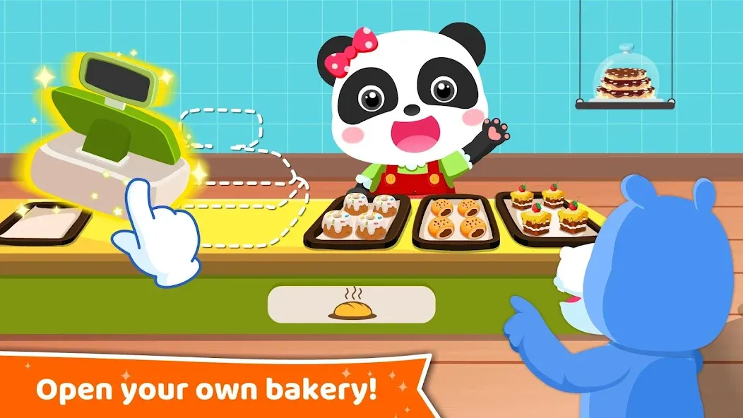 Baby Panda's Dream Job  [МОД Много монет] Screenshot 3