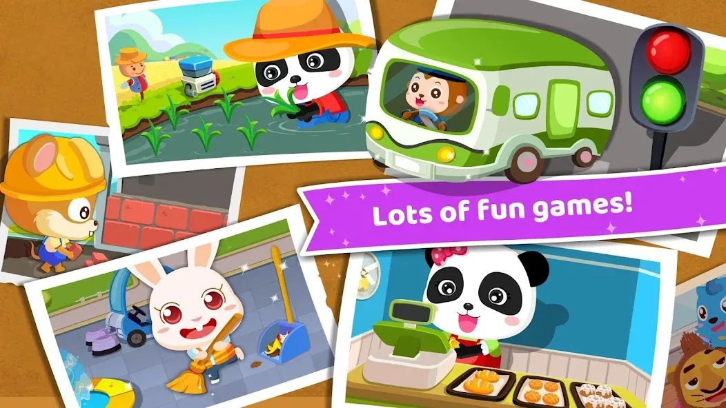 Baby Panda's Dream Job  [МОД Много монет] Screenshot 4