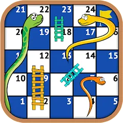 Взломанная Snakes and Ladders - Ludo Game (Змеи и лестницы)  [МОД Unlimited Money] - стабильная версия apk на Андроид