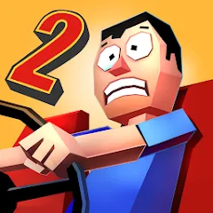 Взломанная Faily Brakes 2: Car Crash Game (Фэйли Брейкс 2)  [МОД Menu] - полная версия apk на Андроид