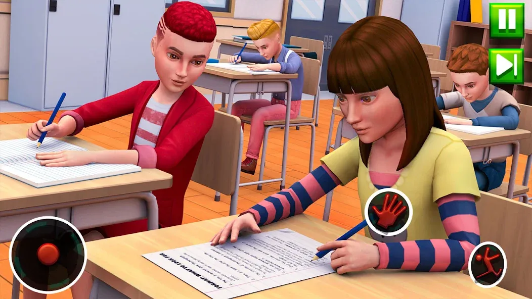 High School Teacher Sim Games  [МОД Меню] Screenshot 2