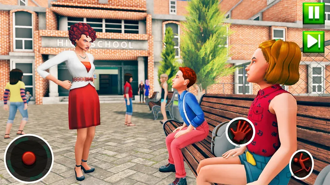 High School Teacher Sim Games  [МОД Меню] Screenshot 4