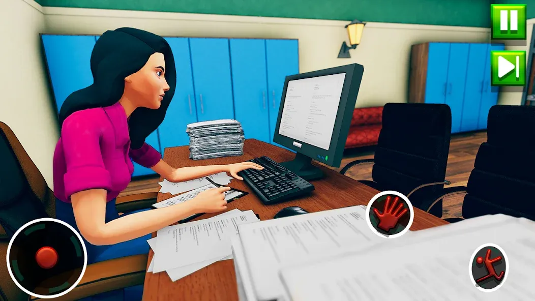 High School Teacher Sim Games  [МОД Меню] Screenshot 5