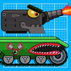 Взломанная TankCraft – War Tank Battles (ТанкКрафт)  [МОД Меню] - стабильная версия apk на Андроид