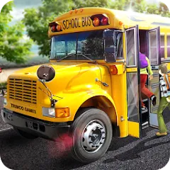 Взломанная School Bus 16  [МОД Все открыто] - стабильная версия apk на Андроид