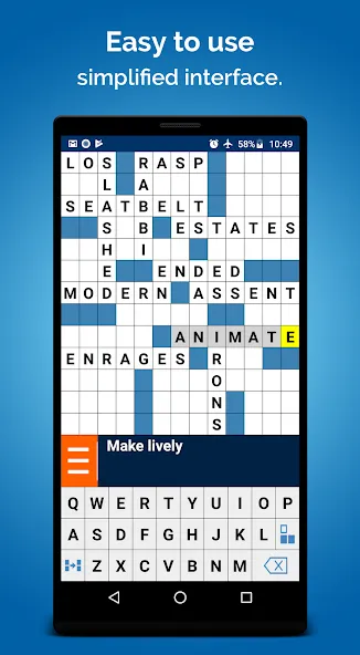 Crossword Puzzle (Кроссворд Пазл)  [МОД Mega Pack] Screenshot 1