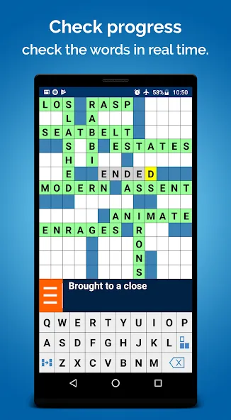 Crossword Puzzle (Кроссворд Пазл)  [МОД Mega Pack] Screenshot 2