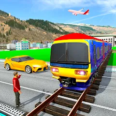 Взломанная Train Games: Driving Simulator  [МОД Menu] - последняя версия apk на Андроид