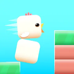 Скачать взлом Square Bird - Flappy Chicken (Сквер Брд)  [МОД Mega Pack] - последняя версия apk на Андроид