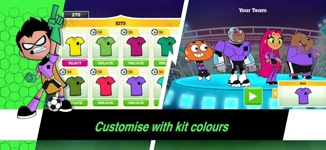 Toon Cup - Football Game  [МОД Меню] Screenshot 4