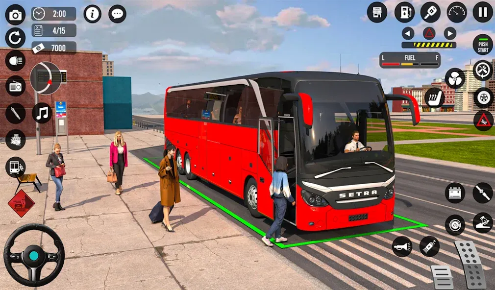 Bus Simulator 3D: Bus Games (Бус Симулятор 3Д)  [МОД Unlocked] Screenshot 4