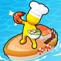 Взлом Sea Restaurant - Travel Tycoon (Си Ресторан)  [МОД Все открыто] - последняя версия apk на Андроид