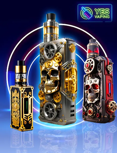 Virtual Vape Smoke Simulation (Виртуальное имитирование дыма от вэйпа)  [МОД Unlimited Money] Screenshot 1