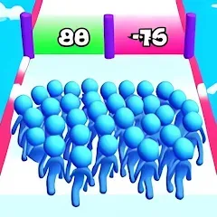 Скачать взлом Count Masters Crowd Runner (Каунт Мастерс Крауд Раннер)  [МОД Бесконечные монеты] - последняя версия apk на Андроид