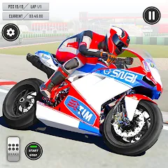 Взломанная 3D Bike Racing Games Offline  [МОД Mega Pack] - полная версия apk на Андроид