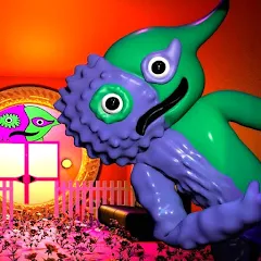 Взломанная Green Monster Life Challenge 4 (Грин Монстер Лайф Челлендж 4)  [МОД Menu] - стабильная версия apk на Андроид