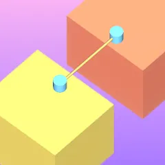 Взломанная Cross the Cliff (Кросс зе Клиф Изи)  [МОД Бесконечные деньги] - стабильная версия apk на Андроид