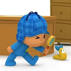 Скачать взломанную Pocoyo and the Hidden Objects. (Покойо)  [МОД Unlocked] - стабильная версия apk на Андроид