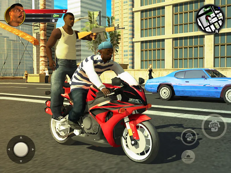 Mafia Crime: Cars & Gang Wars (Сан Андреас Авто Банды Войны)  [МОД Unlimited Money] Screenshot 1