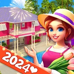 Взломанная Space Decor : Villa (Спейс Декор)  [МОД Много монет] - стабильная версия apk на Андроид