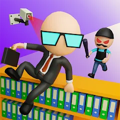 Скачать взлом Escape The Office (Эскейп зе Офис)  [МОД Много монет] - последняя версия apk на Андроид