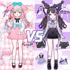 Скачать взломанную Dress Up! Shining Anime Star  [МОД Unlocked] - стабильная версия apk на Андроид