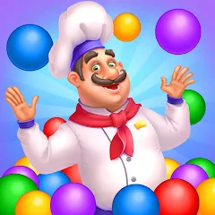 Скачать взломанную Bubble Cafe (Бабл Кафе)  [МОД Mega Pack] - полная версия apk на Андроид