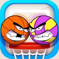 Скачать взломанную Your Balls: Basketball Game (Йоур Баллс)  [МОД Mega Pack] - полная версия apk на Андроид