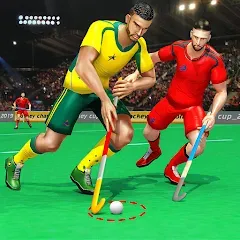 Скачать взлом Field Hockey Game (Филдхоккей игра)  [МОД Mega Pack] - стабильная версия apk на Андроид