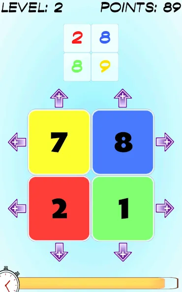 Squademath - numbers challenge (Скуадематх)  [МОД Menu] Screenshot 1