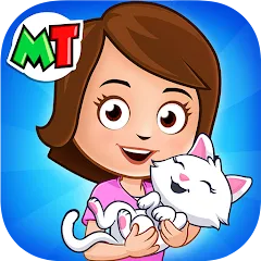 Скачать взломанную My Town: Pet games & Animals (Май Таун)  [МОД Menu] - стабильная версия apk на Андроид