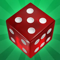 Скачать взломанную Farkle online 10000 Dice Game  [МОД Mega Pack] - стабильная версия apk на Андроид