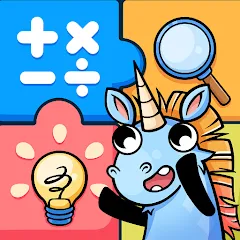Скачать взлом Math&Logic games for kids  [МОД Unlimited Money] - полная версия apk на Андроид