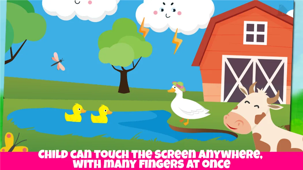 Farm animals game for babies  [МОД Меню] Screenshot 2