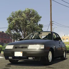 Скачать взломанную Lada 2110: Urban Simulator  [МОД Menu] - стабильная версия apk на Андроид