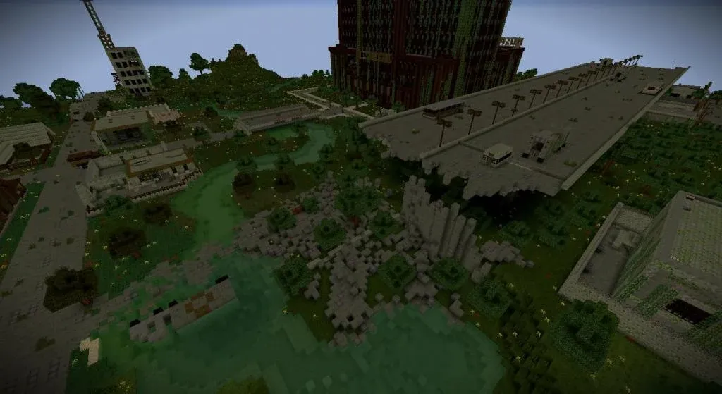 Zombie Apocalypse map for MCPE  [МОД Все открыто] Screenshot 5