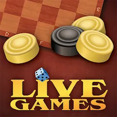 Взлом Checkers LiveGames online  [МОД Бесконечные деньги] - последняя версия apk на Андроид