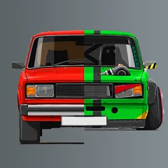 Взлом Turbo VAZ: Traffic Racer  [МОД Много денег] - последняя версия apk на Андроид