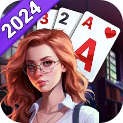Скачать взломанную Solitarie TriPeaks  K (солитарий)  [МОД Unlimited Money] - полная версия apk на Андроид