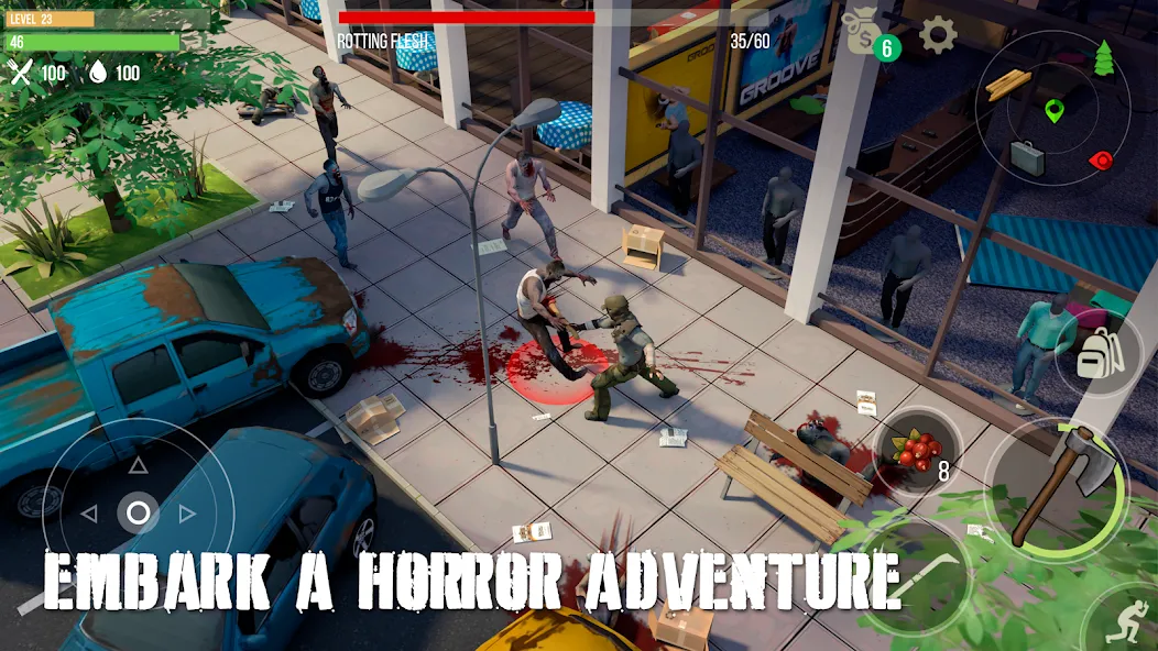 Prey Day: Zombie Survival (Прей Дей)  [МОД Бесконечные монеты] Screenshot 3